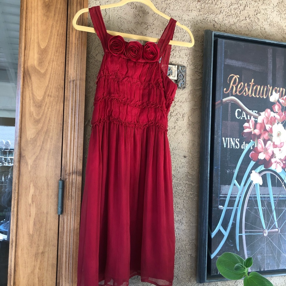 Dress .. A beautiful Valentine Silk Dress